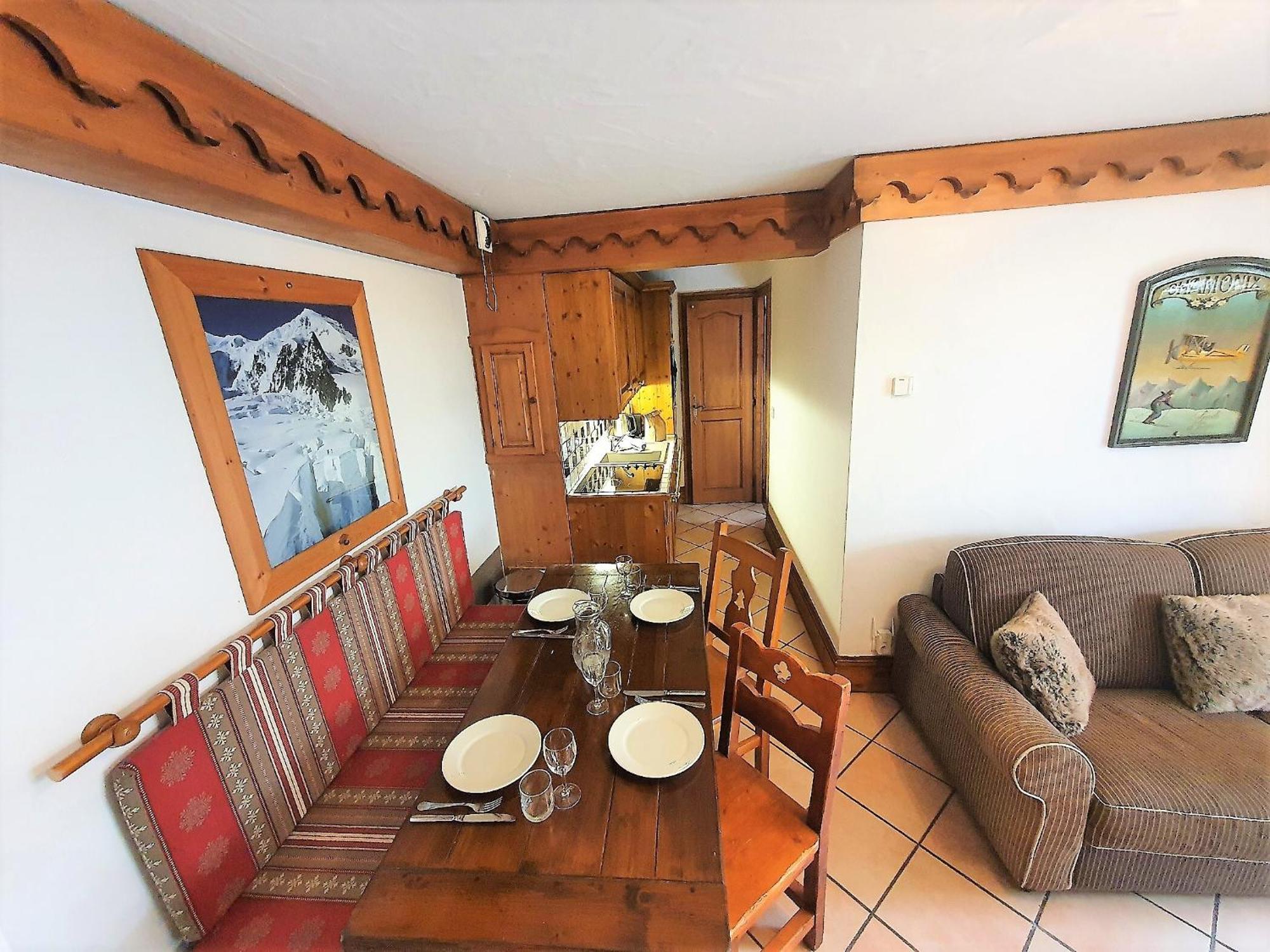 La Ginabelle Vue Montblanc 4 Personnes Apartment Chamonix Exterior photo